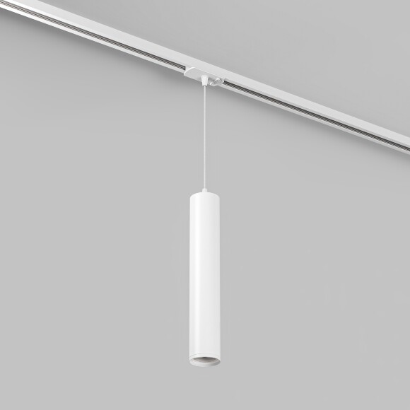 Трековый однофазный двужильный светильник DK6210-WH GU10 Трековый однофазный двужильный светильник DK6210-WH GU10