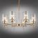 Подвесная люстра 665 OML-66513-08 Подвесная люстра 665 OML-66513-08