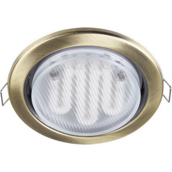 Встраиваемый светильник Maytoni DL293-01-BZ Metal Modern под лампу 1xGX53 15W