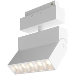 TR015-2-10W4K-W Трековый магнитный светодиодный светильник Maytoni Gravity CRI90+ 4000К 800Лм 24° 10Вт