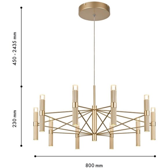 Подвесная люстра Favourite 4759-10P Blick