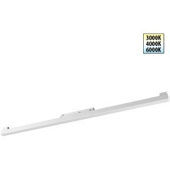 359620 Трековый светильник Novotech SHINO с переключ. цв. темпер. IP20 LED Ra90 Lm1350 3000К\4000К\6000К 30W 48V FLUM