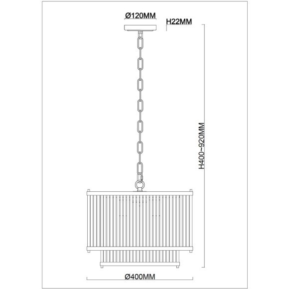 Люстра подвесная Stilfort 2143/11/04P серия Two-one