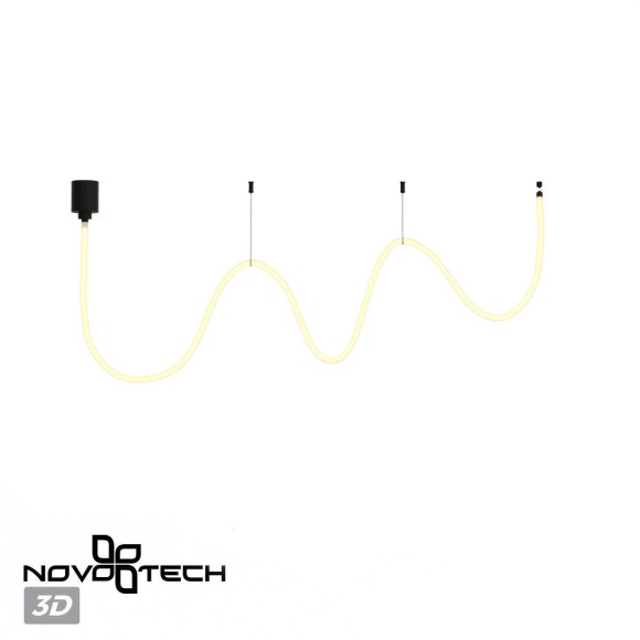 359330 KONST NT24 000 черный Светильник светодиодный IP20 LED 3000K 38W 170-265V 3360Лм RAMO