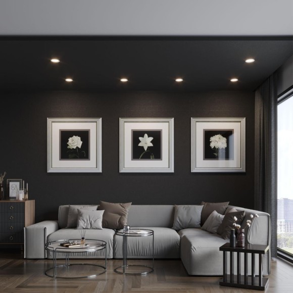 359844 Белый круглый светодиодный светильник с перекл. цв. температуры 15W 1500Лм 2700;3200;4000К 120° UGR16 CRI95 IP44 Novotech FLUO 359844 Белый круглый светодиодный светильник с перекл. цв. температуры 15W 1500Лм 2700;3200;4000К 120° UGR16 CRI95 IP44 Novotech FLUO