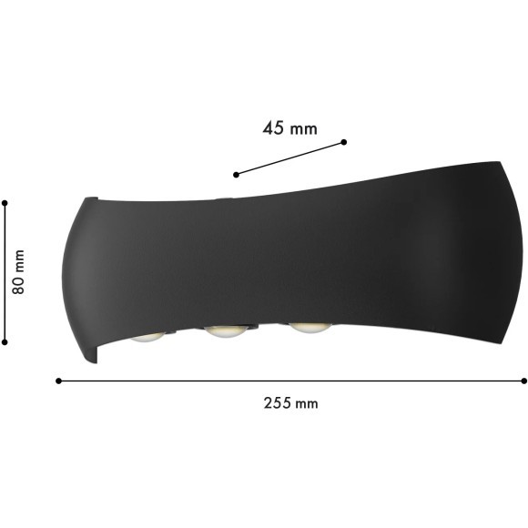 Настенный уличный светильник Favourite 4850-4W Nimbo Настенный уличный светильник Favourite 4850-4W Nimbo