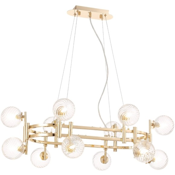 Люстра Crystal Lux LUXURY SP12L GOLD