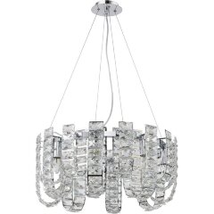 Люстра подвесная хрустальная 2172/09/08P Stilfort, серия Umiko Люстра подвесная хрустальная 2172/09/08P Stilfort, серия Umiko