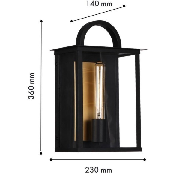 Настенный светильник уличный Lume 4299-1W Настенный светильник уличный Lume 4299-1W