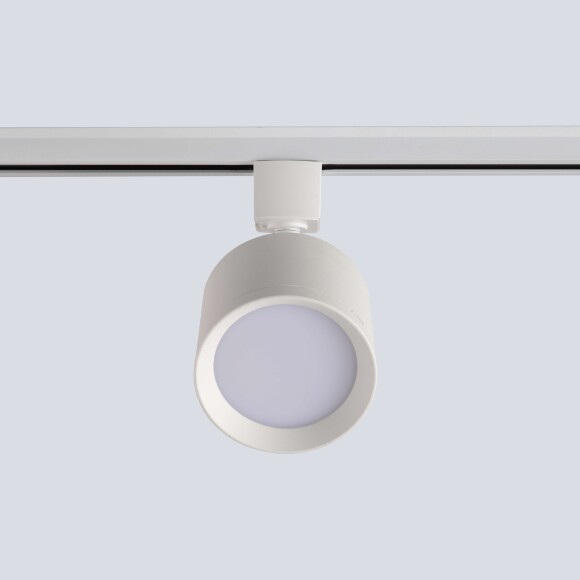 Crystal Lux CLT 0.31 020 WH 1409/06 Белый однофазный двужильный светильник под сменную лампу GX53 макс 50Вт, матовый металл, поворотный, 105x80мм, IP20, 220V