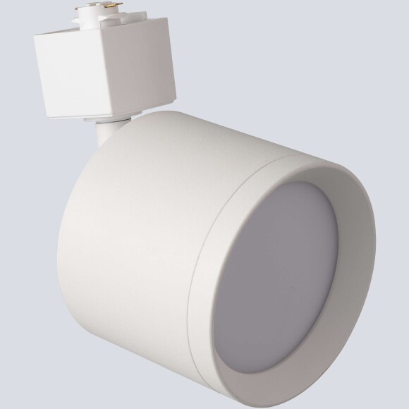 Crystal Lux CLT 0.31 020 WH 1409/06 Белый однофазный двужильный светильник под сменную лампу GX53 макс 50Вт, матовый металл, поворотный, 105x80мм, IP20, 220V