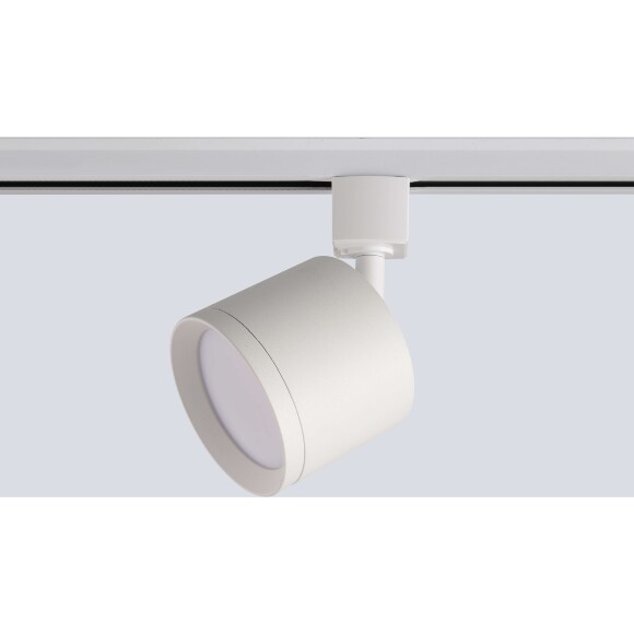 Crystal Lux CLT 0.31 020 WH 1409/06 Белый однофазный двужильный светильник под сменную лампу GX53 макс 50Вт, матовый металл, поворотный, 105x80мм, IP20, 220V