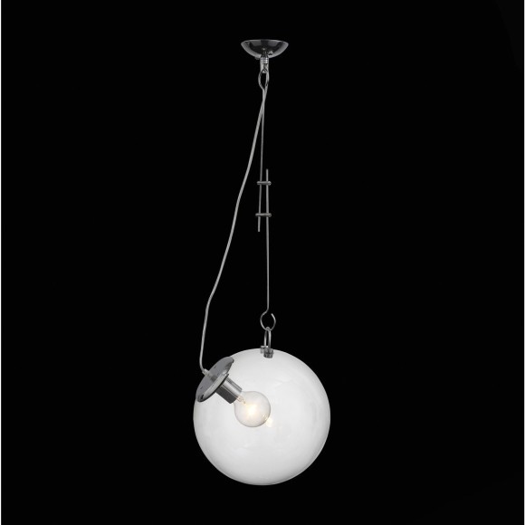 SL550.103.01 Светильник подвесной ST-Luce Хром/Прозрачный E27 1*60W SENZA SL550.103.01 Светильник подвесной ST-Luce Хром/Прозрачный E27 1*60W SENZA