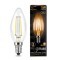 103801105 Лампа Gauss LED Filament Свеча E14 5W 420lm 2700К 1/10/50