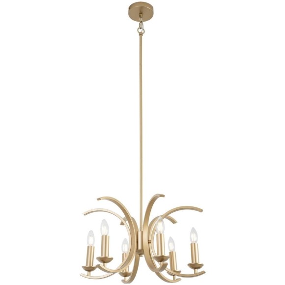 Люстра подвесная Lussole LSP-8738 CLOVIS IP21 под лампы 6xE14 240W Люстра подвесная Lussole LSP-8738 CLOVIS IP21 под лампы 6xE14 240W