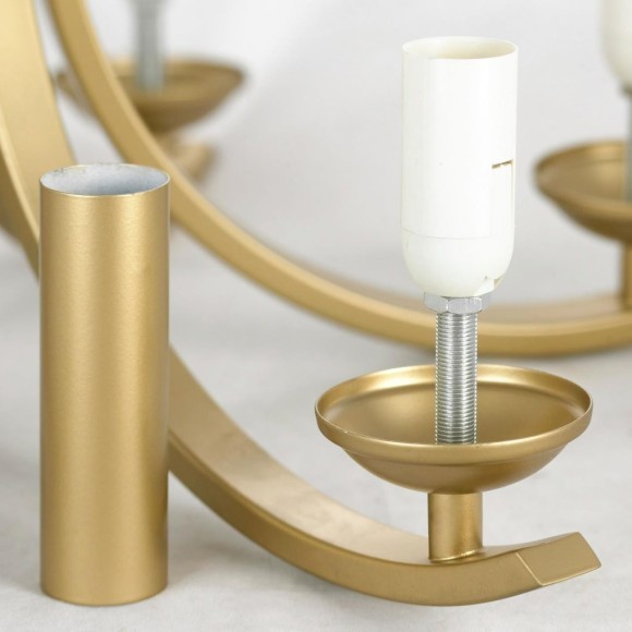 Люстра подвесная Lussole LSP-8738 CLOVIS IP21 под лампы 6xE14 240W Люстра подвесная Lussole LSP-8738 CLOVIS IP21 под лампы 6xE14 240W