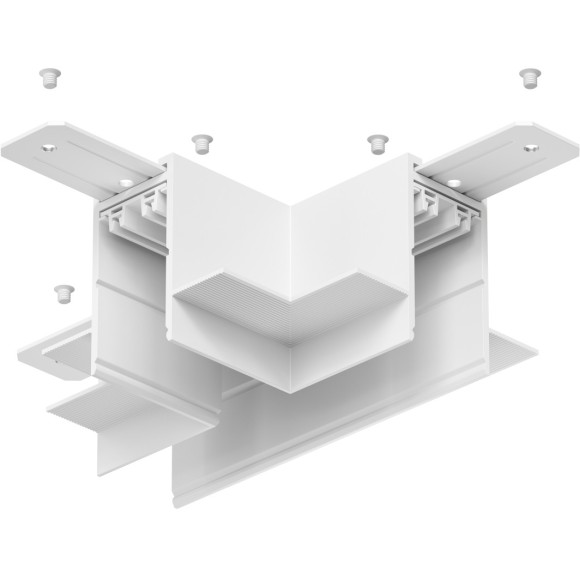 Соединитель T-образный для шинопровода в ГКЛ 12.5мм Smart 220V Denkirs TR2113-WH