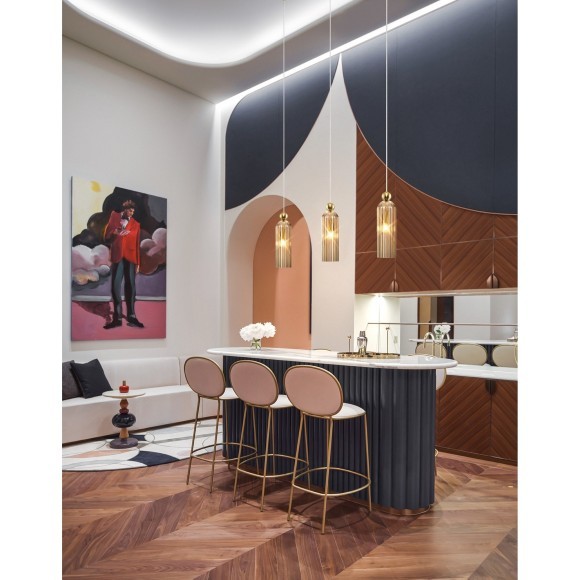 Подвесной светильник цилиндр Maytoni MOD302PL-01CG Antic под лампу 1xE14 40W