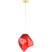 Светильник подвесной Crystal Lux NUESTRO SP1 GOLD/RED
