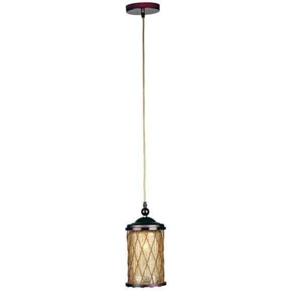 Подвесной светильник с 1 плафоном Omnilux OML-58406-01 Monchique под лампу 1xE27 40W