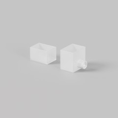 Maytoni 432006 LNM-1217-T-EC Комплект торцевых заглушек для гибкого неона сечением 17x12 мм, включает одну заглушку с выводом провода питания в направлении вбок и одну глухую заглушку