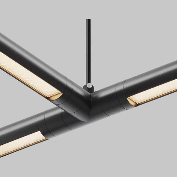 T-образный плоский коннектор для системы Maytoni Shelf с вводом питания CA015TC-P-B