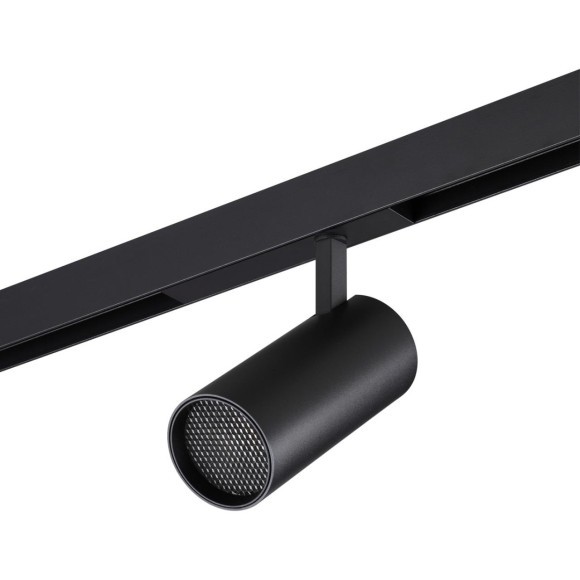 359960 Трековый светодиодный спот с перекл. цвет. температуры 3000;4000;6000К и антибликовым фильтром, 220В, 30Вт, 1950Лм, CRI90 Novotech VECTOR 359960 Трековый светодиодный спот с перекл. цвет. температуры 3000;4000;6000К и антибликовым фильтром, 220В, 30Вт, 1950Лм, CRI90 Novotech VECTOR