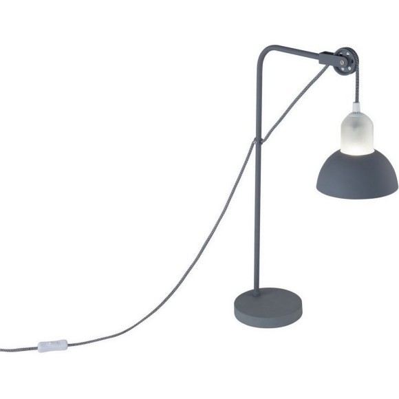 Декоративная настольная лампа Freya FR5008TL-01GR LUISA под лампу 1xE27 60W
