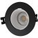DK3061-BK+WH Пластиковый встраиваемый светильник, под сменную лампу GU5.3