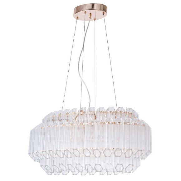 Люстра хрустальная Arte Lamp A2848SP-5GO JASTIN под лампы 5xE14 40W Люстра хрустальная Arte Lamp A2848SP-5GO JASTIN под лампы 5xE14 40W