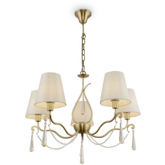 Люстра подвесная Freya FR2019PL-05BS Madeline под лампы 5xE14 40W