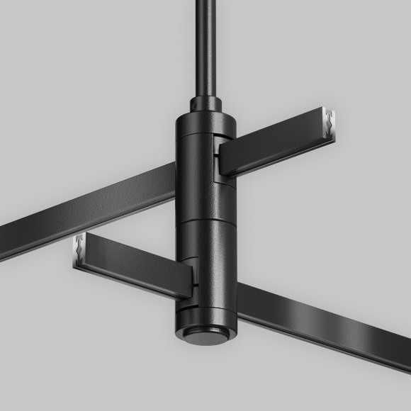Потолочная стойка двойная поворотная Long с перед. питания на 2 уровень Maytoni Flarity TRA159C-D1-B