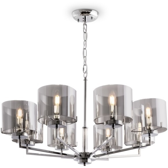 Люстра подвесная Freya FR5096PL-08CH Karen под лампы 8xE14 40W