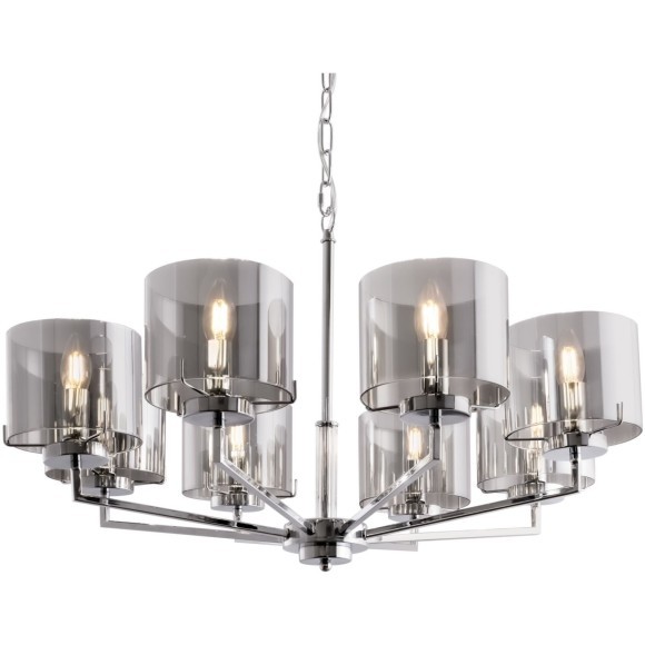 Люстра подвесная Freya FR5096PL-08CH Karen под лампы 8xE14 40W