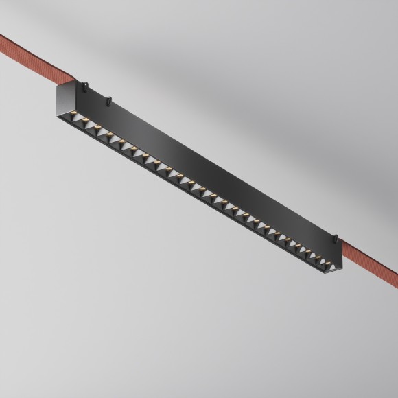 Светильник светодиодный на текстильный шинопровод Maytoni Parity TR128B-24W3K-M-B 1780лм 24Вт CRI90 Светильник светодиодный на текстильный шинопровод Maytoni Parity TR128B-24W3K-M-B 1780лм 24Вт CRI90