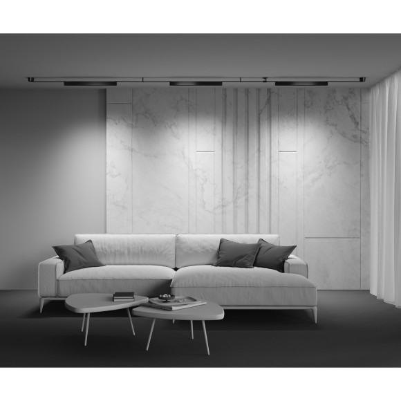 Светильник светодиодный на текстильный шинопровод Maytoni Parity TR128B-24W3K-M-B 1780лм 24Вт CRI90 Светильник светодиодный на текстильный шинопровод Maytoni Parity TR128B-24W3K-M-B 1780лм 24Вт CRI90