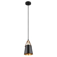 Подвесной светильник с 1 плафоном Arte Lamp A7032SP-1BK THOMAS под лампу 1xE27 60W