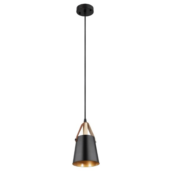 Подвесной светильник с 1 плафоном Arte Lamp A7032SP-1BK THOMAS под лампу 1xE27 60W