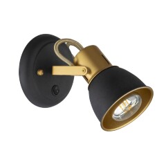Спот настенный Arte Lamp A1677AP-1GO JOVI под лампу 1xE14 40W Спот настенный Arte Lamp A1677AP-1GO JOVI под лампу 1xE14 40W