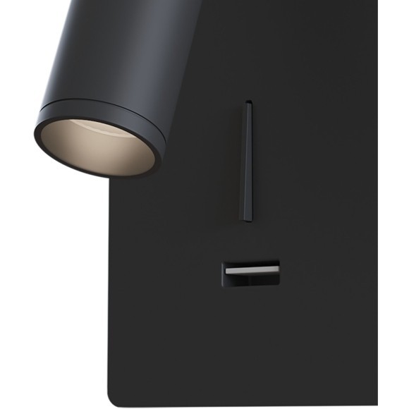 Бра для чтения светодиодное с выключателем и USB-портом Mirax C041WL-L3B3K