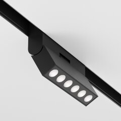 TR033-4-6W3K-M-DS-B Трековый магнитный SMART (App, Bluetooth Mesh, Алиса) светодиодный светильник Maytoni Exility CRI90+ 2700-6000К 450Лм 36° 6Вт