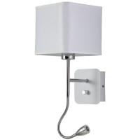 Бра Crystal Lux PACO AP2 CHROME/WHITE