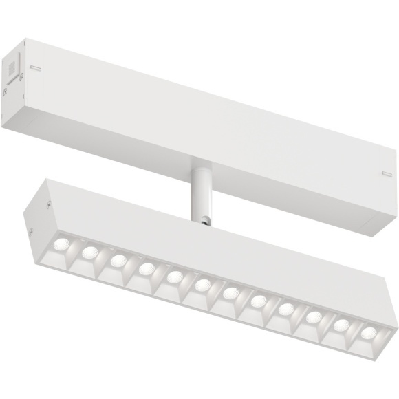 DK8006-WH Трековый магнитный светодиодный SMART (TUYA, Алиса, Wi-Fi, пам. настроек) светильник Denkirs SMART 220V CRI90+ 3000-6000К 810Лм 24° 9Вт