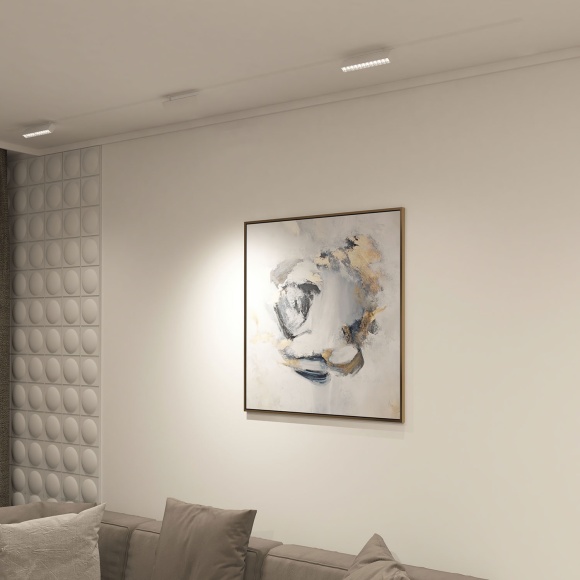 DK8006-WH Трековый магнитный светодиодный SMART (TUYA, Алиса, Wi-Fi, пам. настроек) светильник Denkirs SMART 220V CRI90+ 3000-6000К 810Лм 24° 9Вт