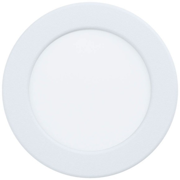 99148 Светодиодный встраиваемый светильник FUEVA 5, 5,5W (LED), ?117, ET26, 700lm, 4000K, сталь, белый/пла