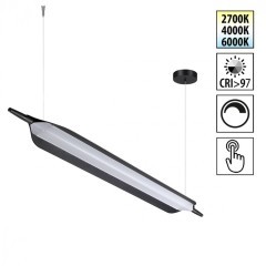 Светильник подвесной дим. со сменой цвет. темп. (сенсор) IP20 LED 2700/4000/6000K Novotech ALA 359544 Светильник подвесной дим. со сменой цвет. темп. (сенсор) IP20 LED 2700/4000/6000K Novotech ALA 359544