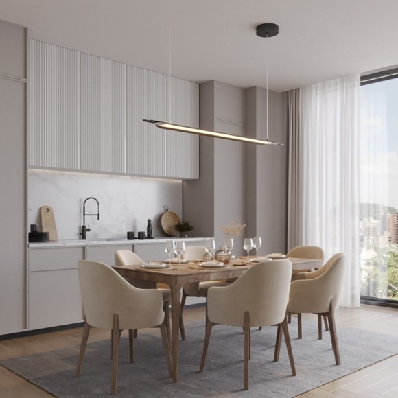 Светильник подвесной дим. со сменой цвет. темп. (сенсор) IP20 LED 2700/4000/6000K Novotech ALA 359544 Светильник подвесной дим. со сменой цвет. темп. (сенсор) IP20 LED 2700/4000/6000K Novotech ALA 359544