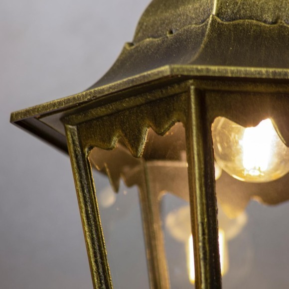 1809-1W, уличный светильник, D260*W190*H515, 1xE27x100W, IP44, excluded