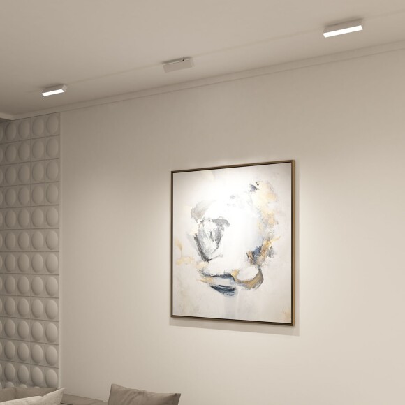 DK8009-WH Трековый магнитный светодиодный SMART (TUYA, Алиса, Wi-Fi, пам. настроек) светильник Denkirs SMART 220V CRI90+ 3000-6000К 760Лм 120° 9Вт