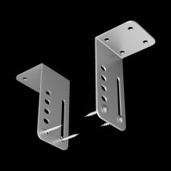 Монтажный угол 2шт для крепления профилей к основному потолку Maytoni TRA034ICL-SC-42S